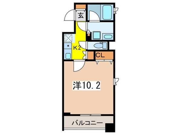 ﾊﾟｰｸﾊﾋﾞｵ京橋の物件間取画像